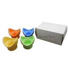 Tupperware Impressions #3881B Egg Cups Set of 4 NIB Easter Egg Holders
