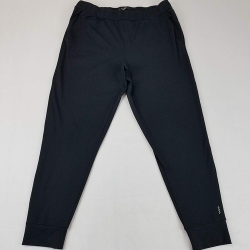 Balance Collection Joggers Mens Large Black Drawstring Waist Track ...