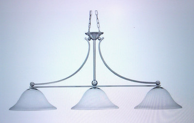 Hinkley 4666BN Bolla 3-Light Linear Downlight Chandelier 300W Brushed Nickel