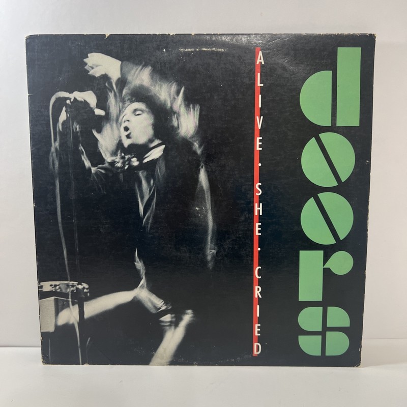 The Doors Alive, She Cried Live Vinyl LP, 1983 First Press, Elektra 60269-1 VTG