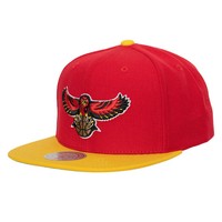 Atlanta Hawks Nba Mitchell & Ness Team 2 Tone 2.0 Snapback Hwc