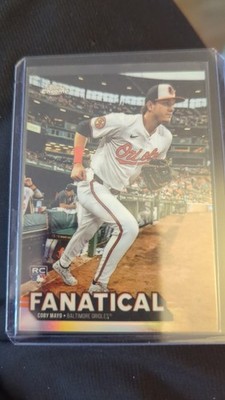Coby Mayo Fanatical SSP Casehit Orioles MLB