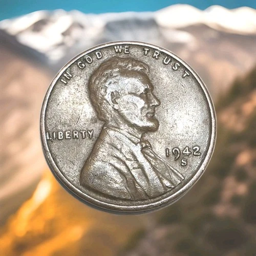 * 1942 S Lincoln Wheat Cent/ Penny ☆ Free Shipping