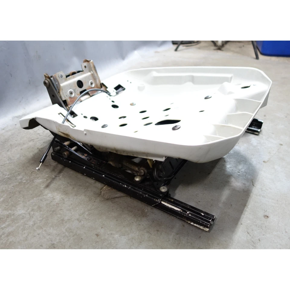 BMW E36 1994-1999 asiento básico delantero izquierdo base riel conjunto eléctrico gris OEM Foto 4 de 4