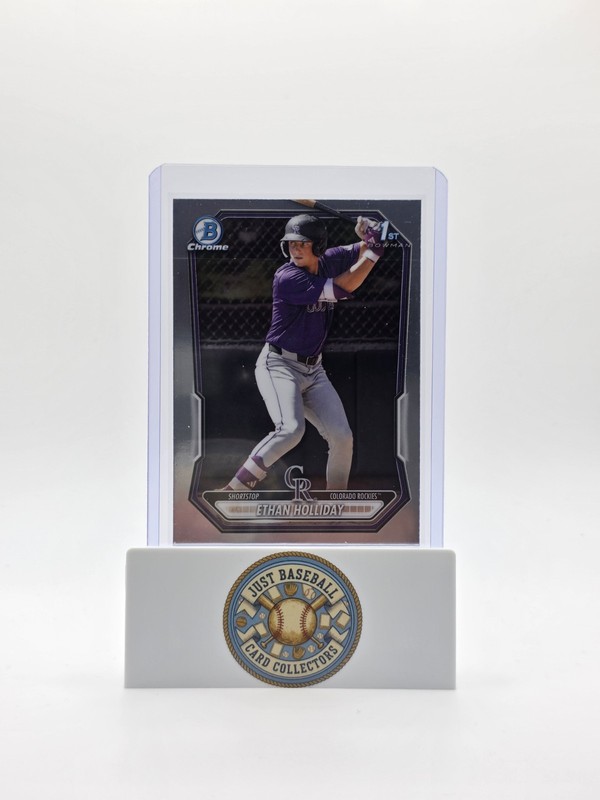 2026 Bowman Chrome Ethan Holiday 1st Bowman BP-1 Rockies