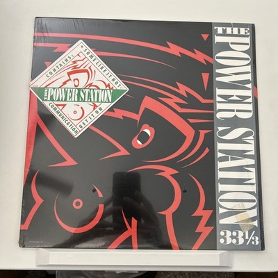 The Power Station - The Power Station 33 1/3 - 1985 - Hype Sticker - Sealed New