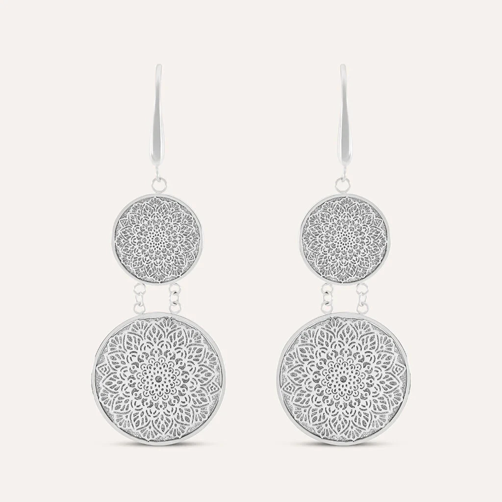 Silberdream Orecchini Gioielli Da Donna In Argento 925 Pendenti A
