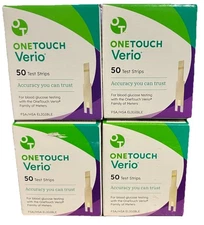 200 One Touch Verio Test Strips~Exp~7/26~10/26~$68.88~FR SHIP