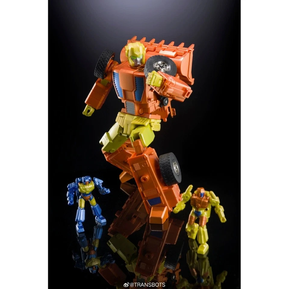 In Stock New XTransbots MX-41S Dig-Pig Scoop w/ Puncture&Trackshot Action Figure - Image 2 of 4