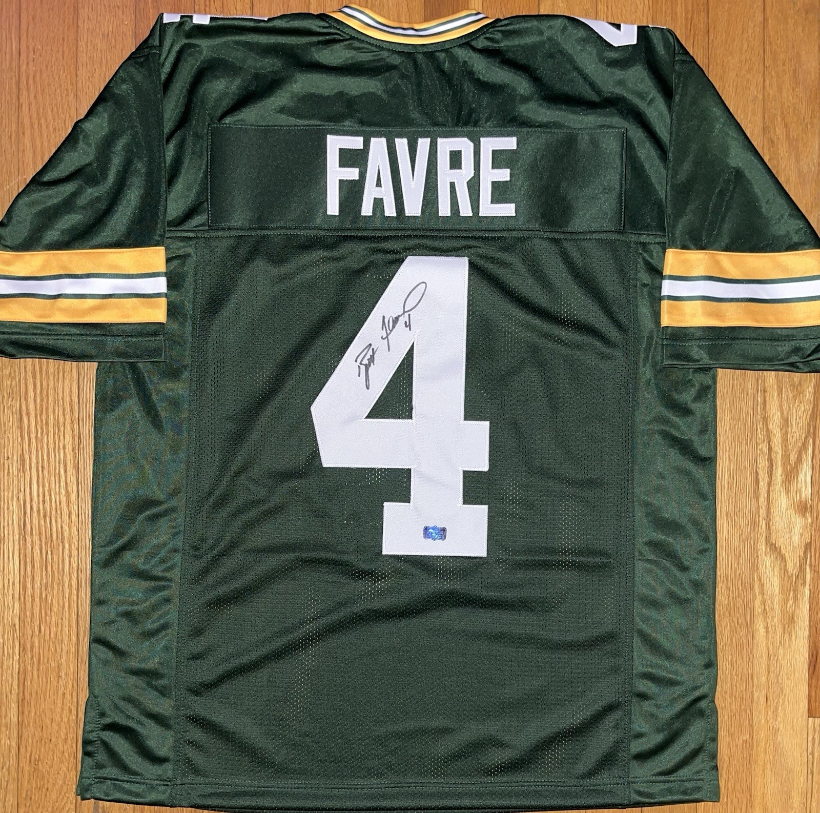 Brett Favre Autographed Signed Green Bay Packers Custom Jersey RADTKE WITNESS COA 