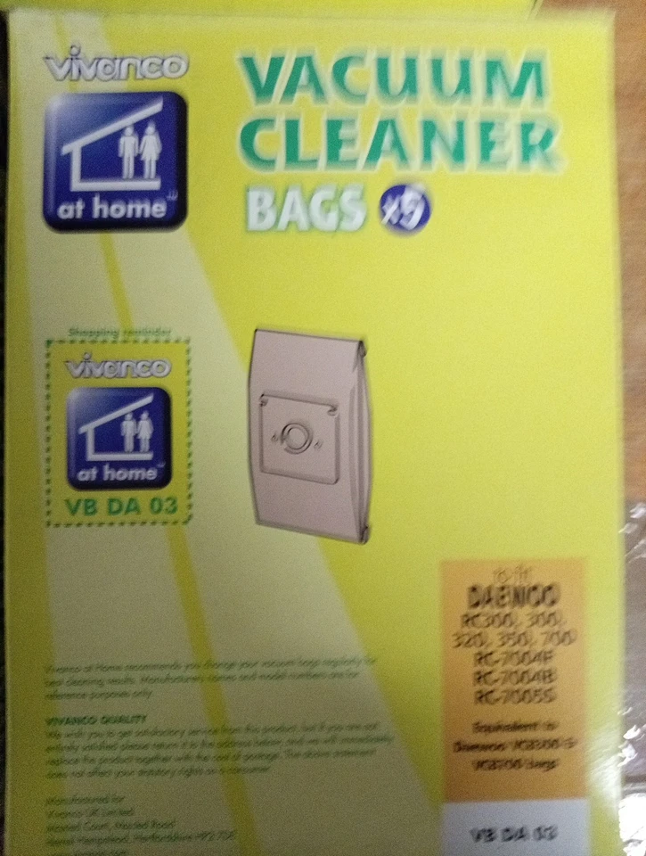 Bolsas para aspiradoras Daewoo Foto 4 de 4