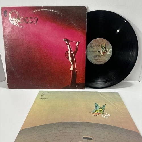 Queen - Self Titled LP Vinyl 1973 Elektra EKS-75064 1ST Press EX / G+