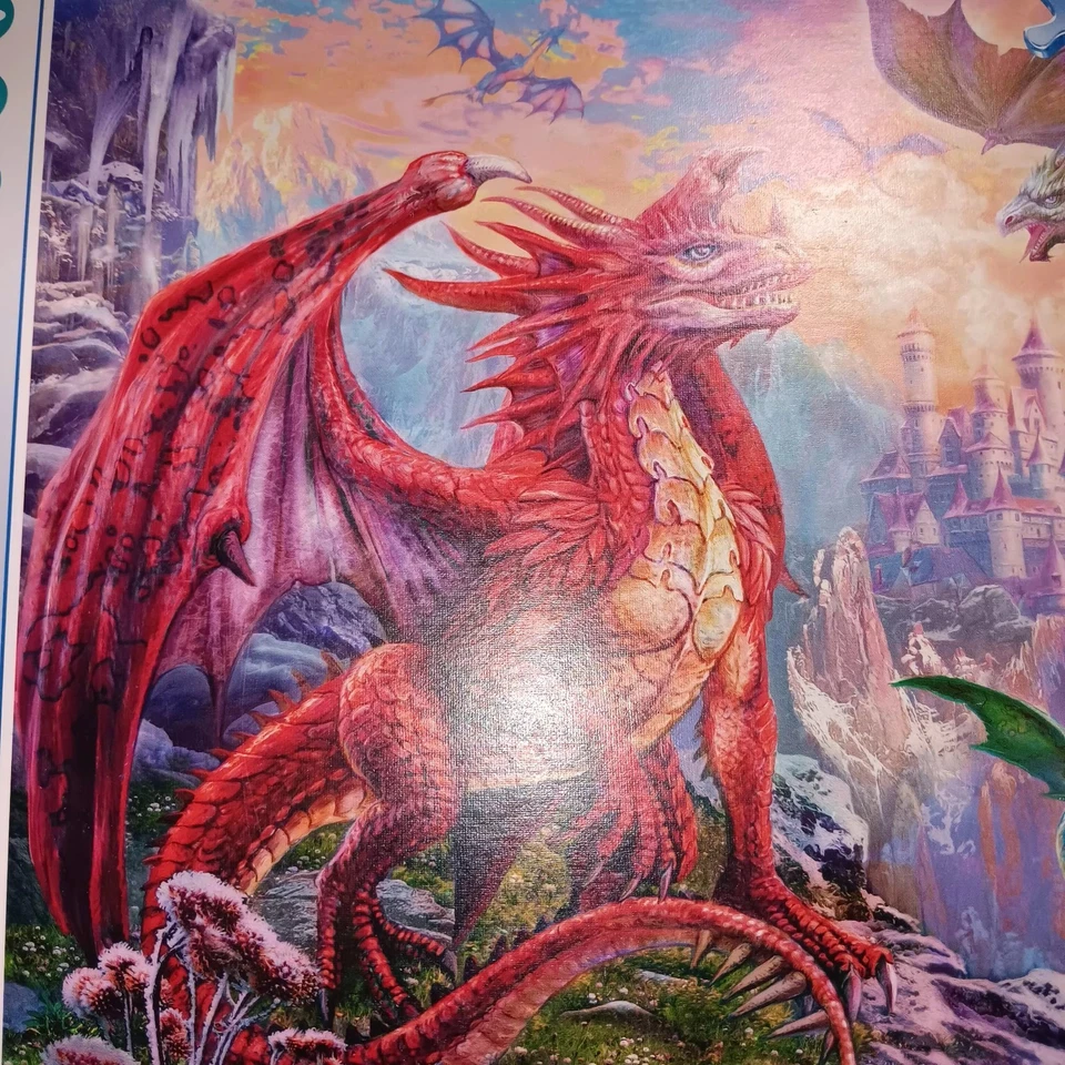 Ravensburger - Dragonland 2000pc Jigsaw Puzzle No. 167173 fantasy dragon - Image 4 of 4
