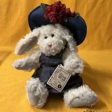 14" Boyds Bears Rosalynn P. Harrington II -  Plush Original Mohair Bunny - Tags
