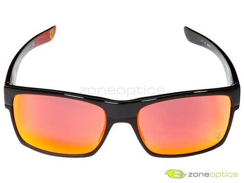 Oakley TwoFace Scuderia Ferrari Sunglasses OO9189-3660 Black/Ruby Iridium - Picture 2 of 3
