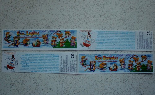 5 diferentes BPZ internacionales ""conejos de esquí"" 1998-2000 ¡A ELEGIR!!¡! - Imagen 5 de 6