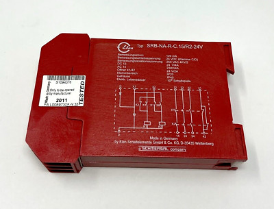SRB-NA-R-C.15/R2-24VDC SCHMERSAL safety relay module