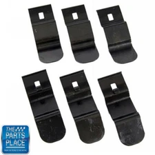 1969 Camaro Dash Pad Clips Set Of 6 - New