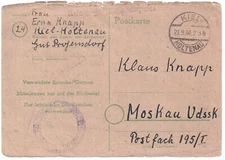 KGF-PK, Kiel/Holtenau - Moscow, 21.9.46