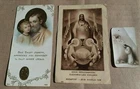 SAINTS / JESUS - COLLECTIBLE PICTURES - MINIATURES - Lot of 3
