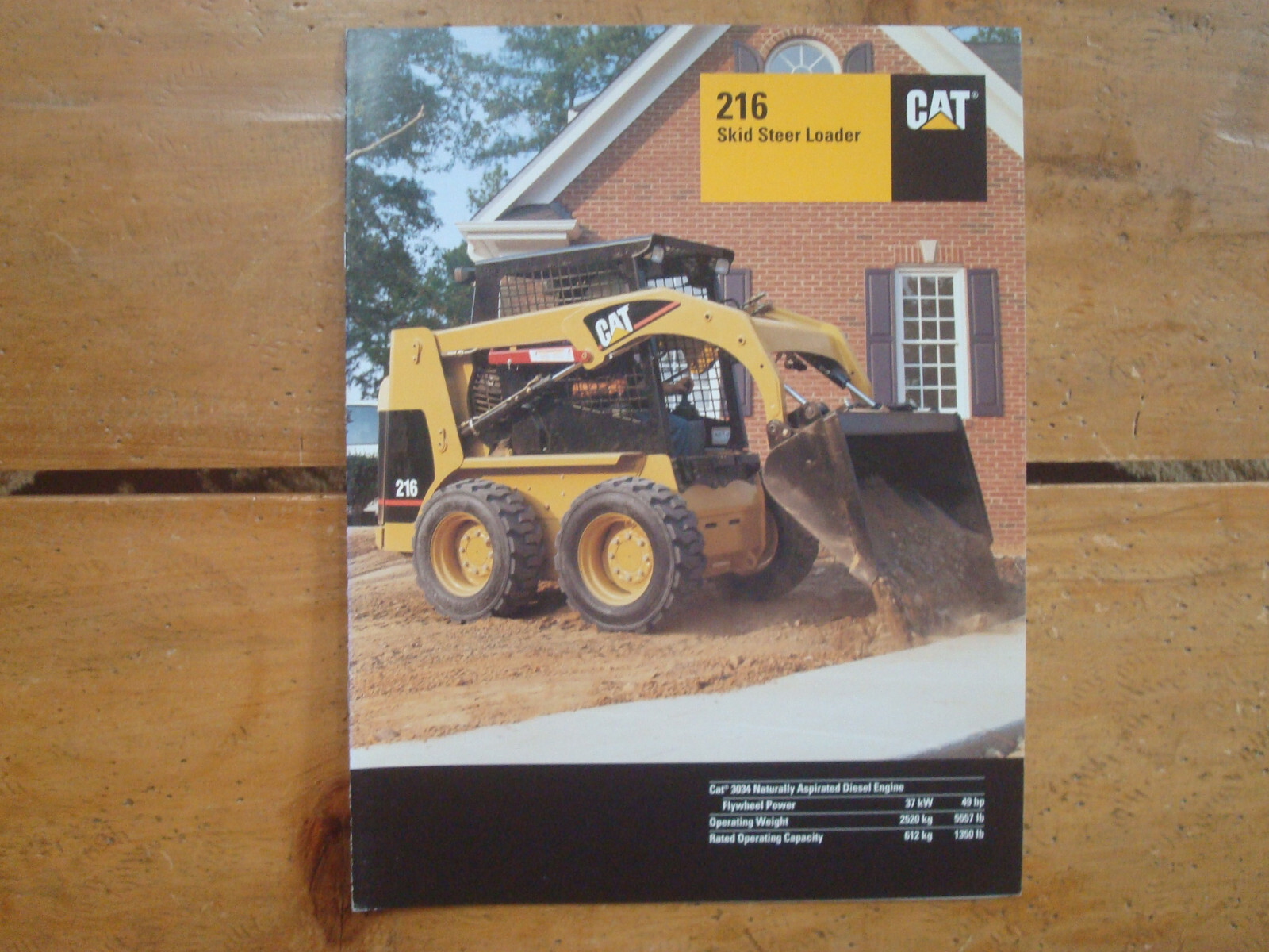 2000 Caterpillar 216 Skid Steer Loader Brochure