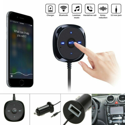 Bluetooth Car kit Wireless Handsfree Car Radio Receiver Stereo USB Car Charger
