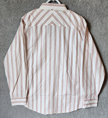 NEW Liz Claiborne Women's Long Sleeve Button Up Shirt Striped 100% Cotton Size L - Picture 12 of 13