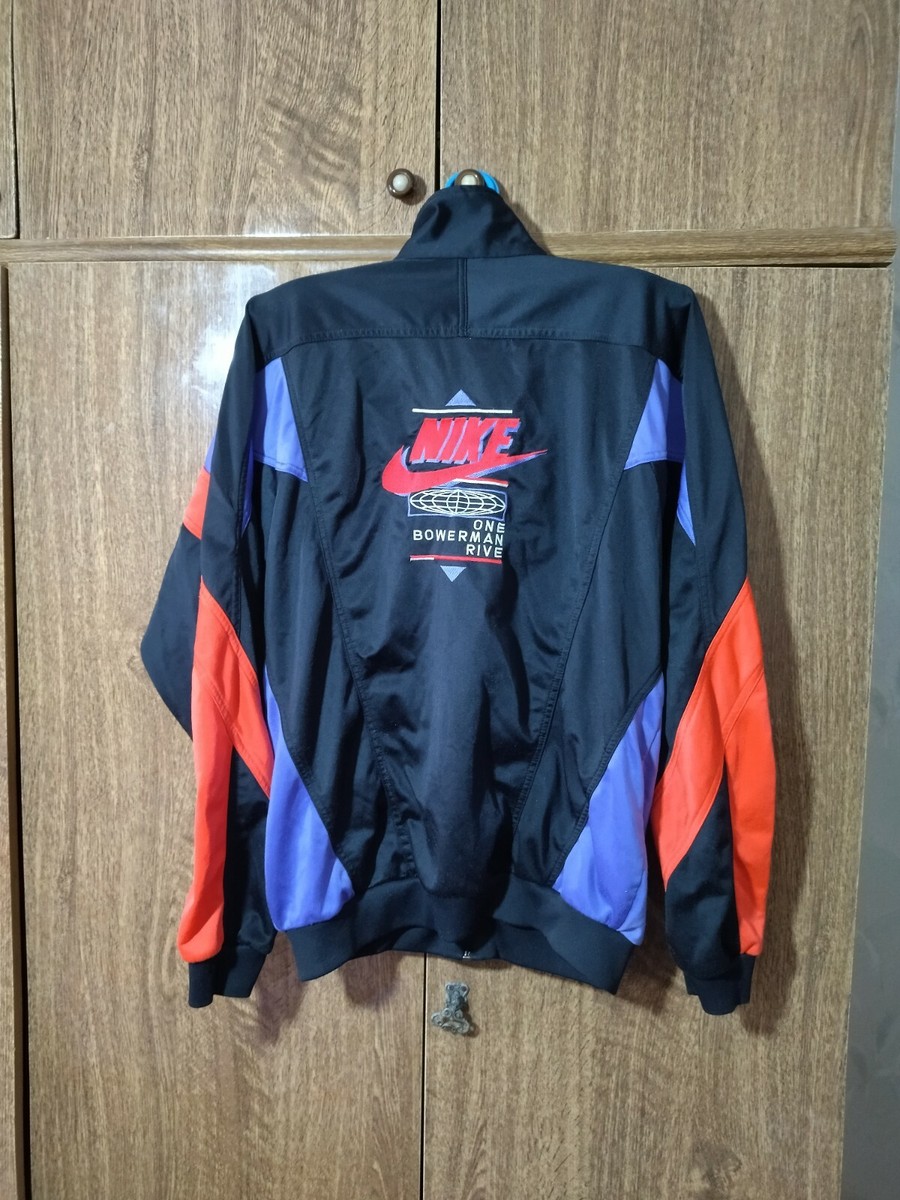 Nike Vintage Sport Jacket 90s Style 1990s Retro Black Rare Nike Vintage Sport Jacket 90s Style 1990s Retro Black Rare