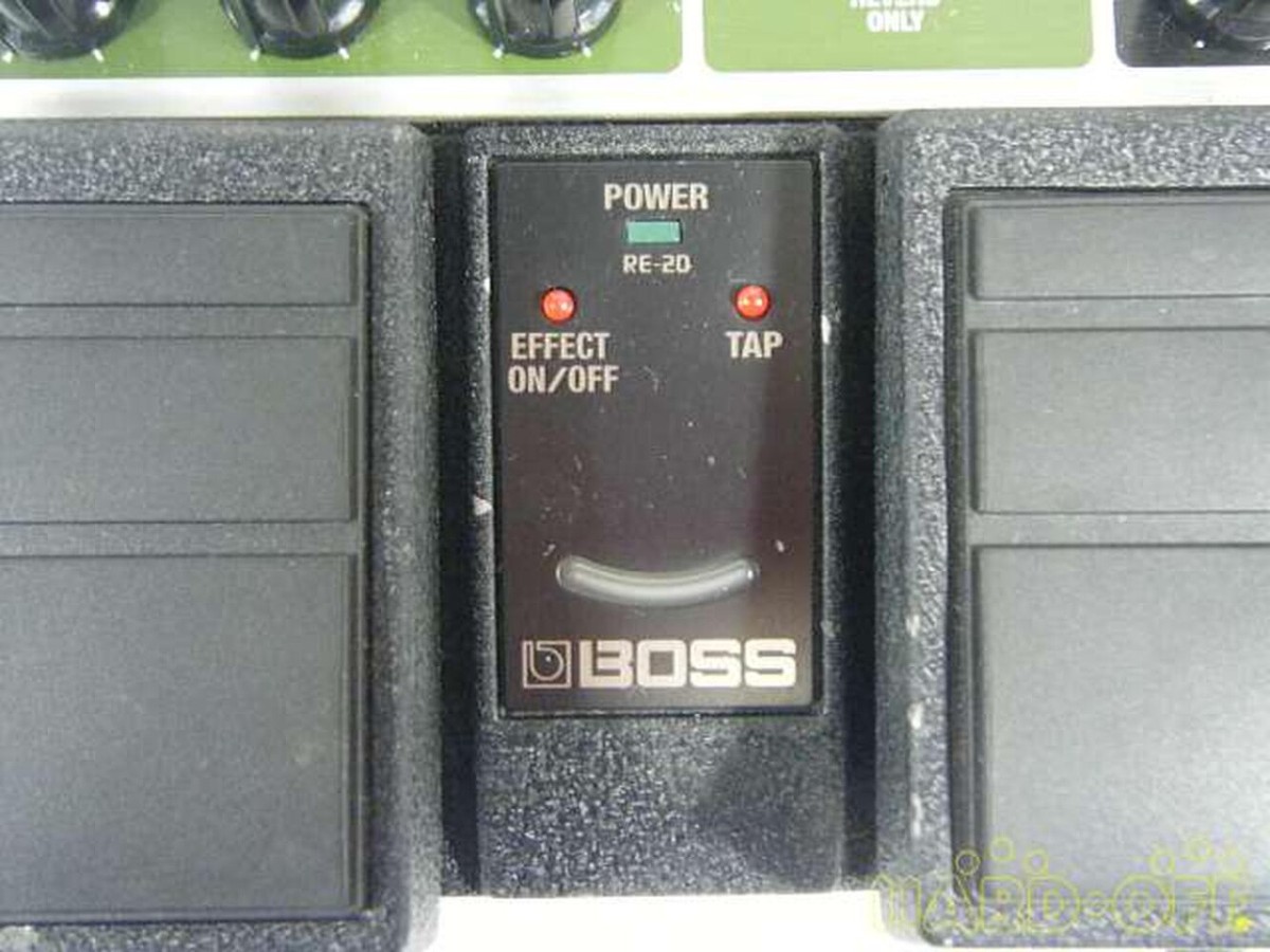 Boss RE-20 Roland Space Echo Tape Echo Simulator Guitar