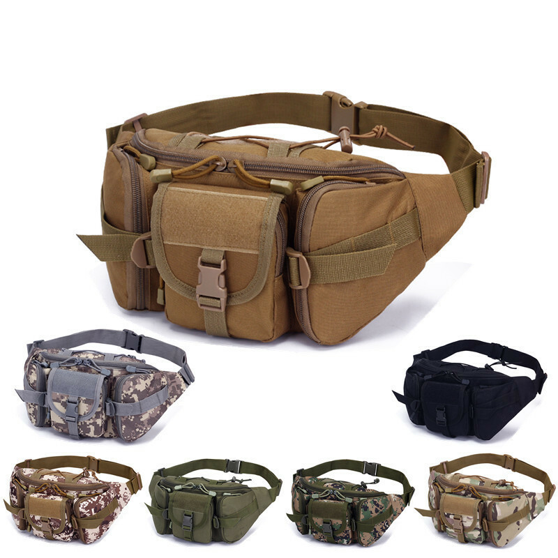 Tactical Fanny Pack Military Waist Bag Pack Utility Hip Pack Bag Hiking  Camping