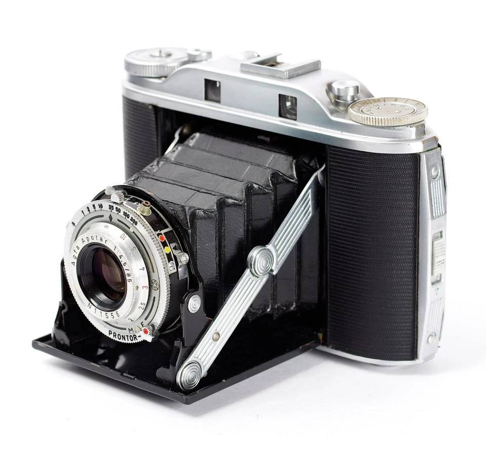 Cámara telémetro Agfa Isolette III 6x6 con lente Apotar 4,5/85 mm No.N11556 Foto 4 de 4