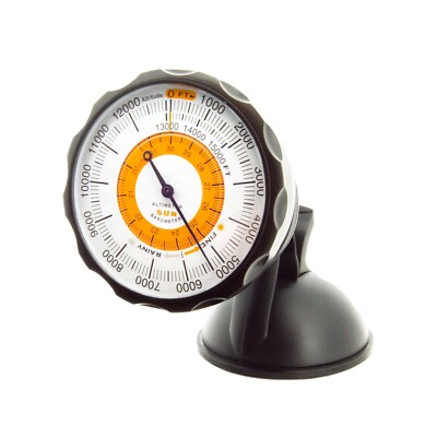 Sun Company AltiPort - Detachable Windshield/Dashboard Altimeter and Barometer
