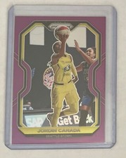 2021 Panini Prizm WNBA Purple Prizm /99 Jordin Canada #22 Seattle Storm 