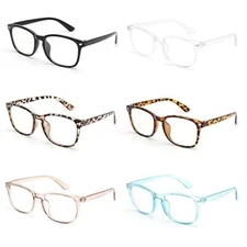 Blue Light Blocking Reading Glasses Bluelight Filtering Clear Eyeglasses