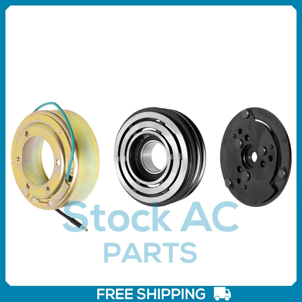 A/C Compressor CLUTCH Sanden SD508 & H14 Premium Line - 24V - 2A