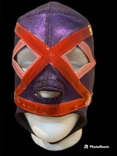 pro grade wrestling mask, Lucha Libre, Mexican Wrestling. Villano