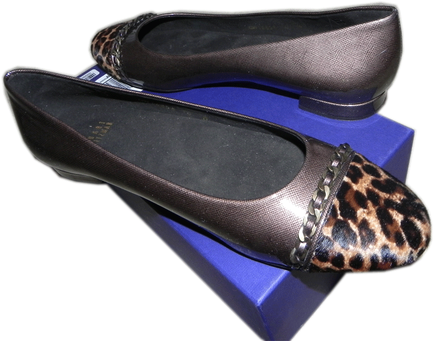 425 Stuart Weitzman Leopard Ponyhair Cap Toe Chain Ballet - Flats - Ballet Legacy 10- 40 1a8b99 425 Stuart Weitzman Leopard Ponyhair Cap Toe Chain Ballet - Flats - Ballet Legacy 10- 40 1a8b99