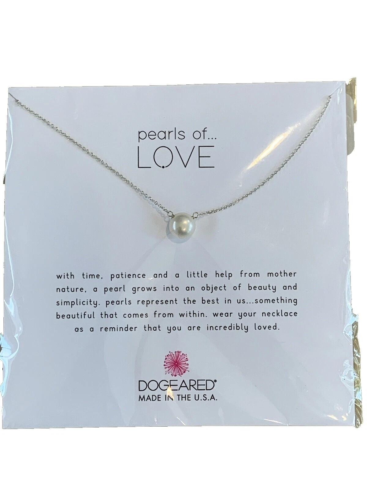 Joyería de Moda Chapado En Plata Perla Dogeared