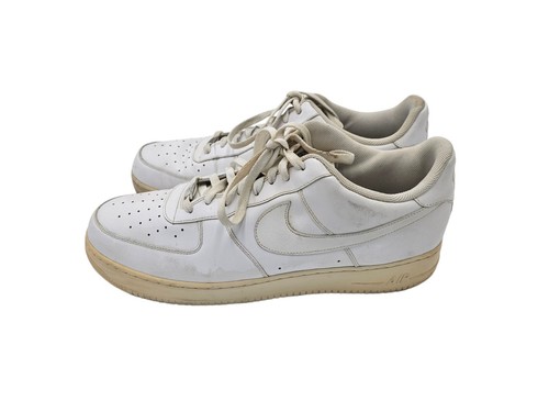 Nike Air Force 1 Men's Low Triple White Sneakers 315122-111 Size 17 - Picture 3 of 8