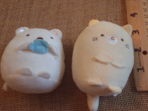 Juego de dos juguetes de peluche San-X Sumikko Gurashi - Imagen 7 de 7
