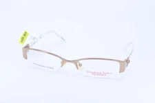 Elizabeth Arden EAP62 Taupe Rectangle Women Full Rim 50-17-130 Eyeglasses Frames