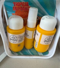 Sol De Janeiro Tropical Abundance Hair Repair Trio Shampoo Conditioner Leave-In