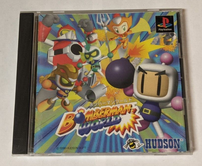 Bomberman World Playstation 1 Original Japonês Ps1