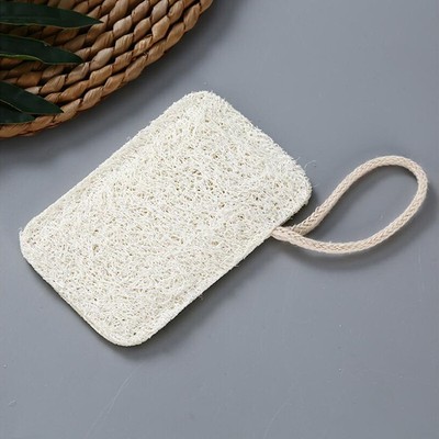 Natural Eco-friendly Kitchen Loofah Sponge Dish Scouring Pad Cleaning Brush _r1