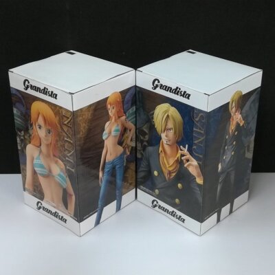 BANDAI - ワンピース　Grandista 6体セット 中古】【セット】【未開封】ワンピース Grandista-MONKEY.D