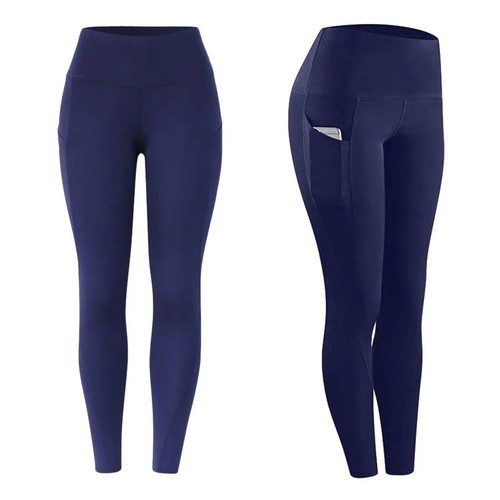 Leggings Women Push Up High Waist Pants Workout Fitness Leggins - Picture 4 of 29