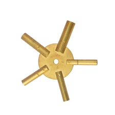5 in 1 Wall Clock Winding Key with Five-Pronged Even Nos. 2,4,6,8,10