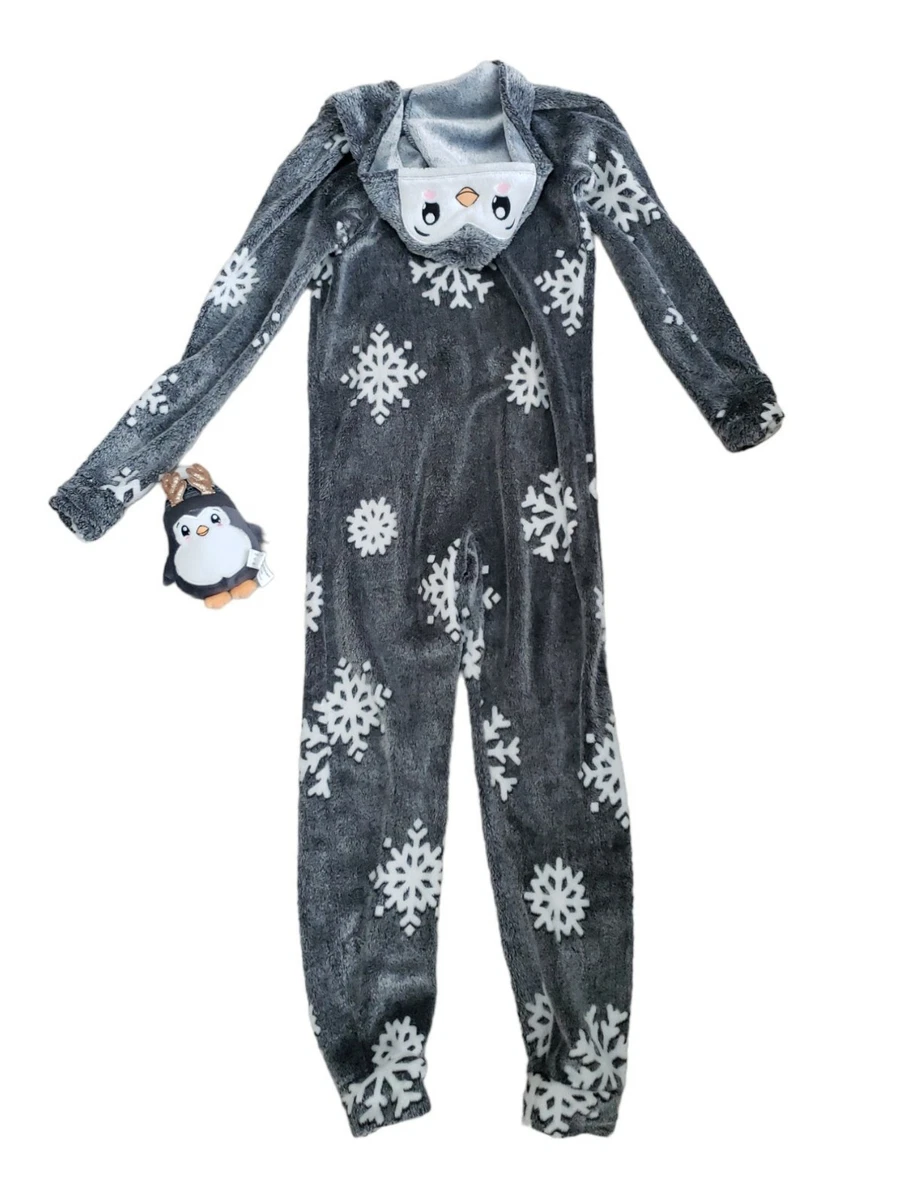 Penguin one piece pajamas sales