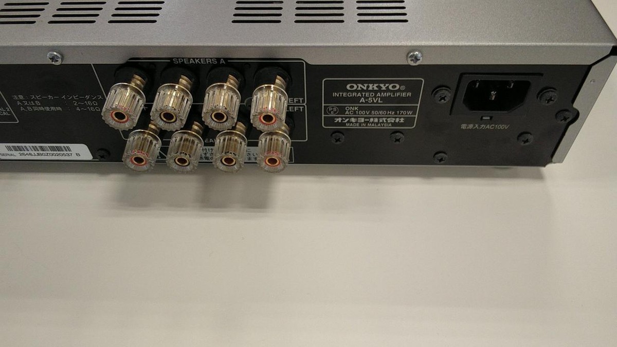ONKYO Model number: A-5VL Integrated Amplifier | eBay