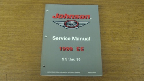 Manuel D’entretien Sur USB Pour Moteurs Johnson 9.9, 15, 25, 30 Cv (2004)